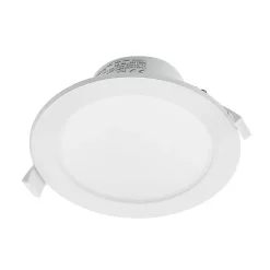 Prios LED-indbygningsspot Rida, hvid. Ø 15 cm, CCT, IP44