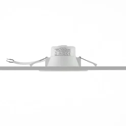 Prios LED-indbygningsspot Rida, hvid. Ø 12 cm, CCT, IP44