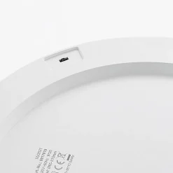 Prios LED-loftlampe Aureka, sæt med 3, sensor, Ø 33 cm, hvid