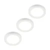Prios LED-loftlampe Edwina, hvid, 25 cm, sæt med 3 stk