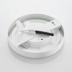 Prios LED-loftlampe Edwina, hvid, 25 cm, sæt med 3 stk