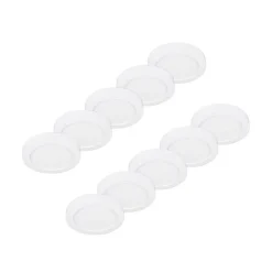 Prios LED-loftlampe Edwina, hvid, 18 cm, sæt med 10 stk