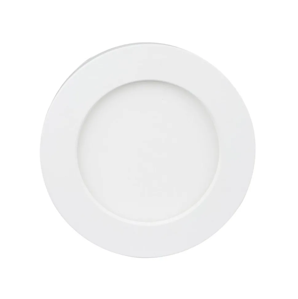 Prios LED-loftlampe Edwina, hvid, 18 cm, sæt med 10 stk