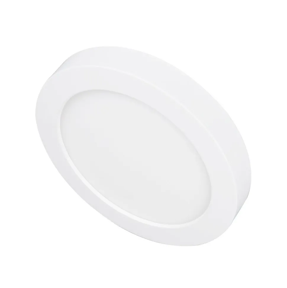 Prios LED-loftlampe Edwina, hvid, 18 cm, sæt med 10 stk