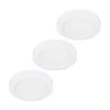 Prios LED-loftlampe Edwina, hvid, 12 cm sæt med 3 stk