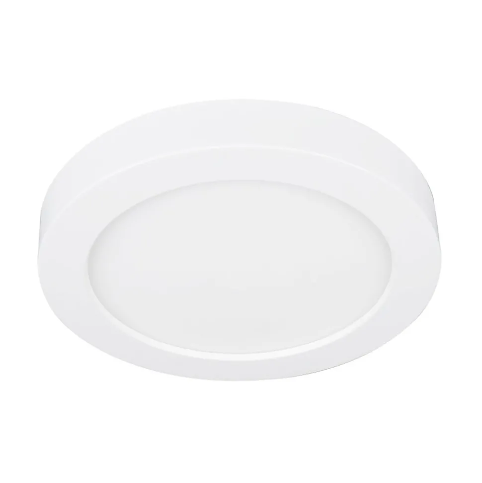 Prios LED-loftlampe Edwina, hvid, 12 cm sæt med 3 stk