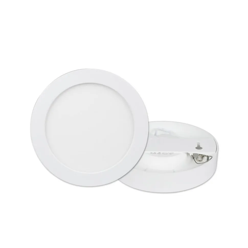 Prios LED-loftlampe Edwina, hvid, 12 cm sæt med 3 stk