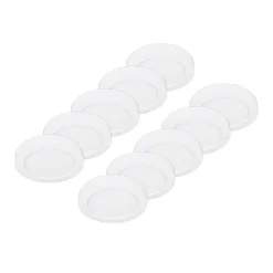 Prios LED-loftlampe Edwina, hvid, 23 cm, sæt med 10 stk
