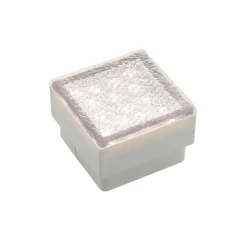 Prios LED nedgravningslampe Ewgenie, 10 cm, transparent