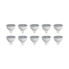 Prios LED-reflektor GU5.3 7.5W 621lm 36° hvid 840 sæt med 10 stk