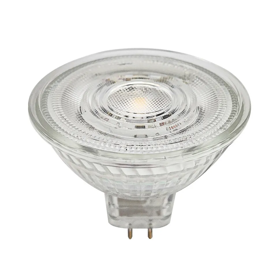 Prios LED-reflektorpære GU5.3 4,9W 500lm 36° klar 830