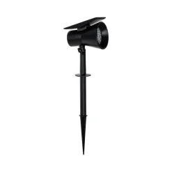 Prios LED-solspot Birko, højde 56 cm, sort, jordspyd
