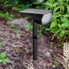 Prios LED-solspot Helier, 49 cm, sort, jordspyd