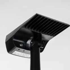 Prios LED-solspot Helier, 49 cm, sort, jordspyd