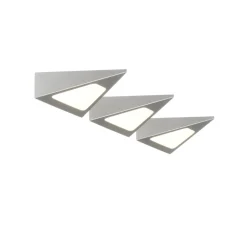 Prios Odia LED-underskabsbelysning, stål, 3 lyskilder.