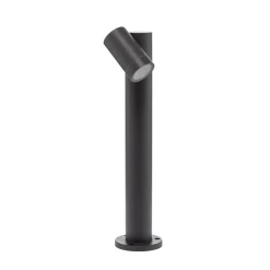 Prios Tulimar sokkellampe, 45 cm, antracit 1 lyskilde, metal