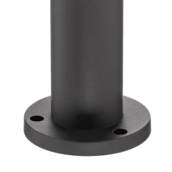 Prios Tulimar sokkellampe, 45 cm, antracit, 2 lyskilder, aluminium