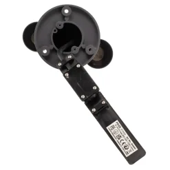 Prios Tulimar sokkellampe, 45 cm, antracit, 2 lyskilder, aluminium