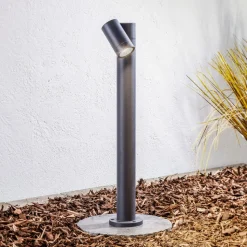 Prios vejlampe Tulimar, 1 lyskilde, 60 cm, metal, IP65