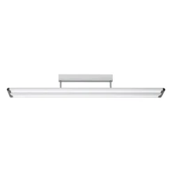 Prios Yuela LED-loftlampe, DALI, 120 cm, hvid