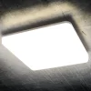 Pronto LED-loftlampe, kantet, 28 x 28 cm