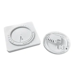 Pronto LED-loftlampe, kantet, 28 x 28 cm