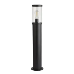 Pullert, IP44, sort, højde 73 cm, metal