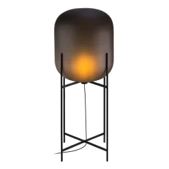 pulpo gulvlampe Oda In Between, røggrå ætset/sort