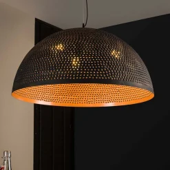 Punchray metalpendel, enkelt lys