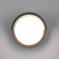 Puno udendørs LED-væglampe, IP54, rund
