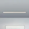 PURE LED-loftlampe Lines, hvid, 110 cm, CCT, fjernbetjening
