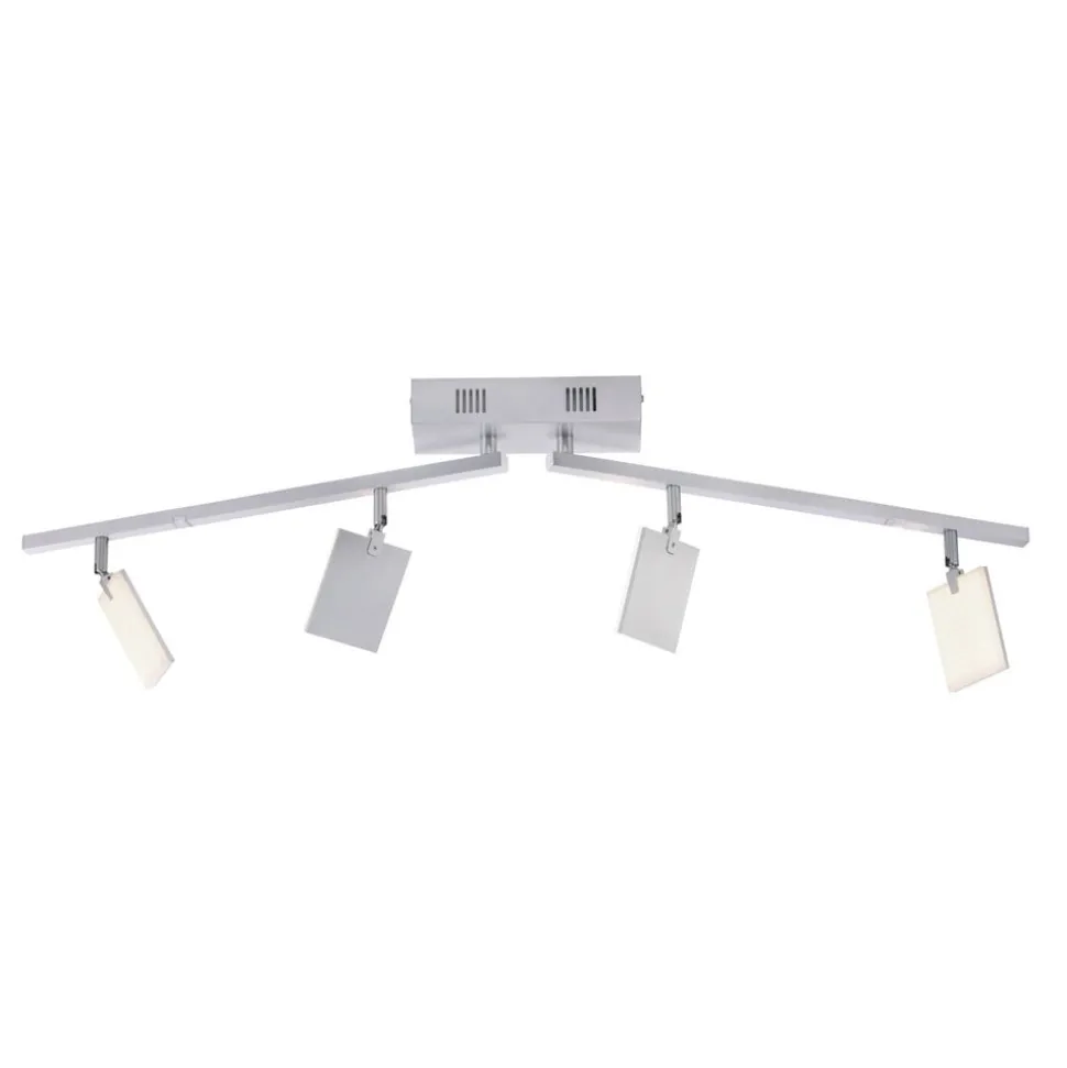 PURE Mira loftlampe 4 lk, fjernbetjening CCT, alu
