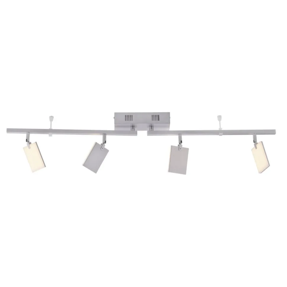 PURE Mira loftlampe 4 lk, fjernbetjening CCT, alu