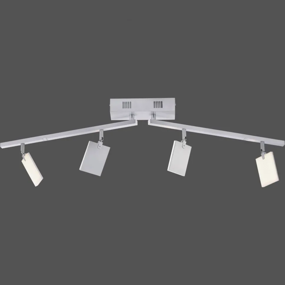 PURE Mira loftlampe 4 lk, fjernbetjening CCT, alu