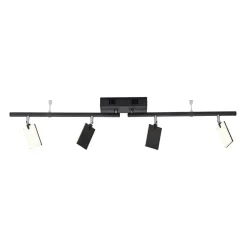 PURE Mira loftlampe 4 lk, fjernbetjening CCT, sort