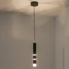 PURE Vega LED-hængelampe, 1 cylinder, sort