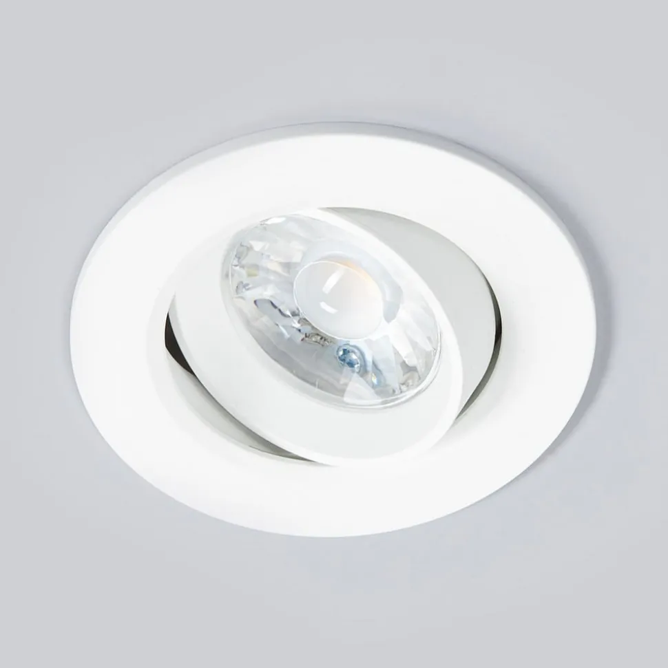 Quentin LED-indbygningslampe i hvid, 6W