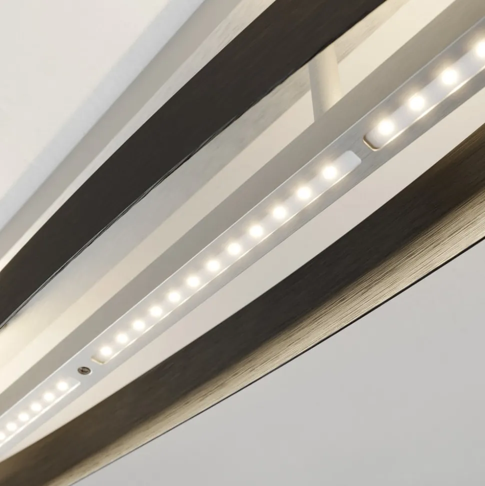 Quitani LED-loftslampe Lian, sort/aluminium