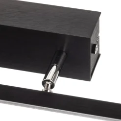 Quitani Niara LED-gallerilampe CCT sort anodisk