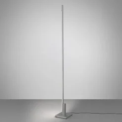 Quitani Talon LED-gulvlampe aluminium anodiseret natur