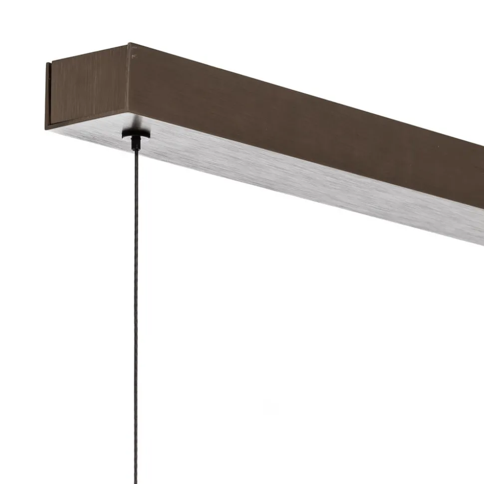 Quitani Talon LED-hængelampe bronze anodiseret 32W