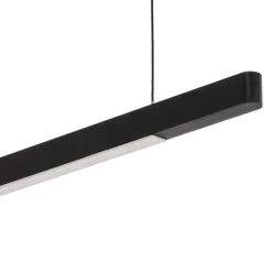 Quitani Talon LED-hængelampe sort anodiseret 32W