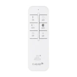 Rainer LED-loftlampe, Ø 80 cm, træ-effekt, metal, CCT