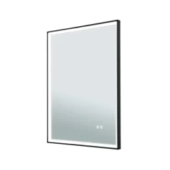Ramme LED-spejl, 45 x 60 cm, CCT, antidug, dæmpbar