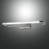 Rapallo LED-væglampe, krom, IP44, 40 cm