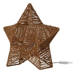 Rappe dekostjerne af papirsnører, stående