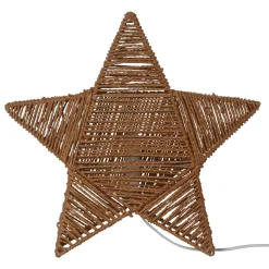 Rappe dekostjerne af papirsnører, stående