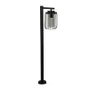 Reed vejlampe, IP44, sort, højde 100 cm, metal