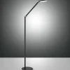 Regina LED-gulvlampe, 1 lyskilde, sort