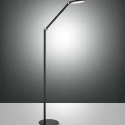 Regina LED-gulvlampe, 1 lyskilde, sort